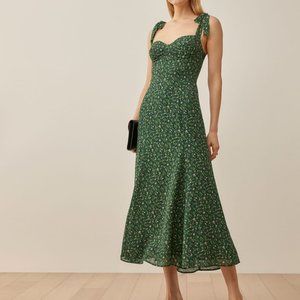 Reformation Nadria Dress - Coriander